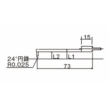 ACCRETECH用于轮廓测量的高刚性测针（用于测量小孔的扭转）东京精密DM83527